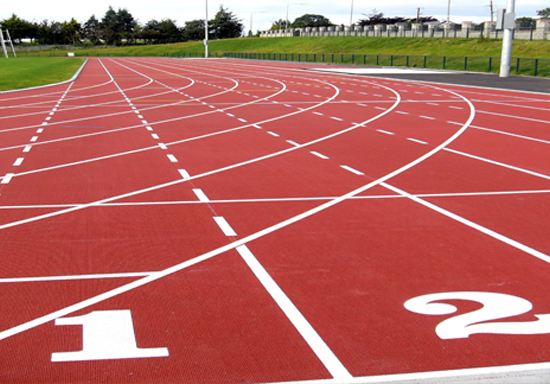 Thi công đường chạy điền kinh quốc tế IAAF